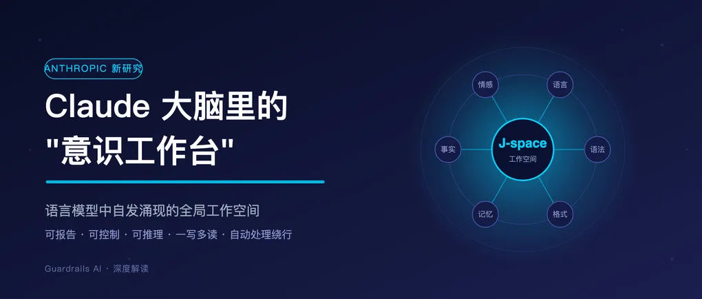Anthropic 重磅研究：Claude 大脑里发现了"意识工作台"？深度解读 J-space